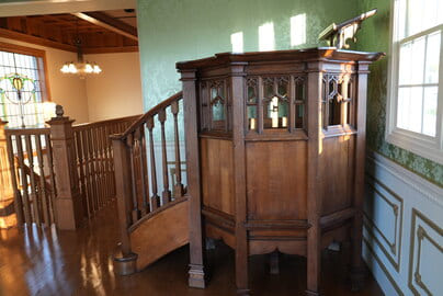 天井の装飾のディテール